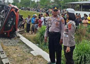 Mobil Bawa Balita & Bocah SD Terseret Kereta di Tebingtinggi