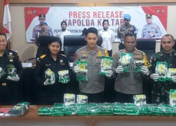 Wanita Ditangkap Selundupkan 50 Kg Sabu dari Malaysia