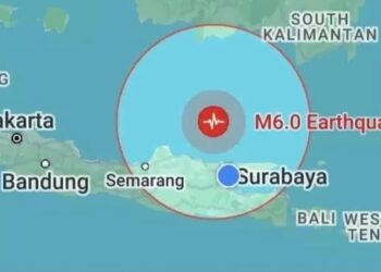 Gempa Susulan Guncang Tuban Setelah Terkuat Magnitudo 6,0