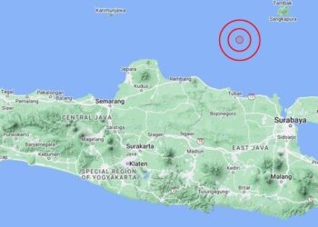 Gempa M 6,5 Kembali Guncang Wilayah Tuban Pukul 15.52 WIB