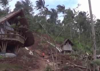 2 Warga Asing Tewas Tertimbun Longsor di Vila Yeh Bat Tabanan