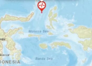 Gempa Magnitudo 3,1 Guncang Kota Bitung Sulawesi Utara