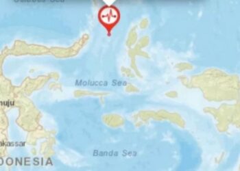 Gempa Magnitudo 4,3 Guncang Kota Bitung Sulawesi Utara