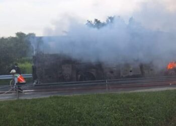 Terkuak Penyebab Bus Pahala Kencana Terbakar di Tol Jomo