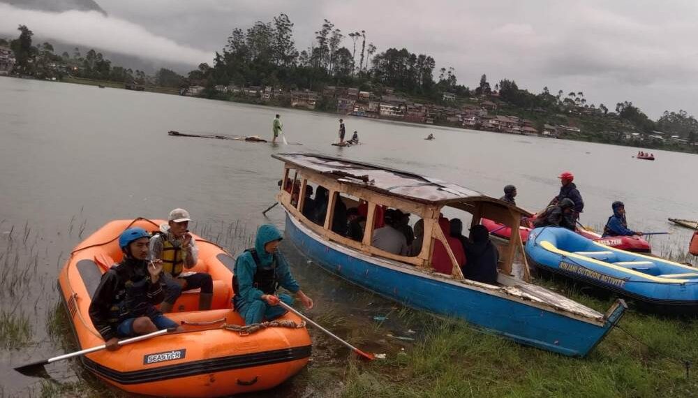2 Anak hilang Tenggelam di Situ Cileunca Pangalengan Bandung
