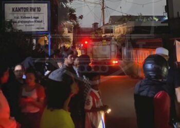 2 Peristiwa Kebakaran Terjadi di Bojongloa dan Jl Riau Bandung Kamis Malam