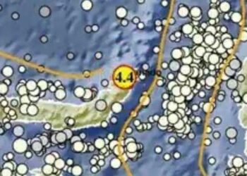 Gempa Magnitudo 4,4 Guncang Airmadidi Minahasa Utara