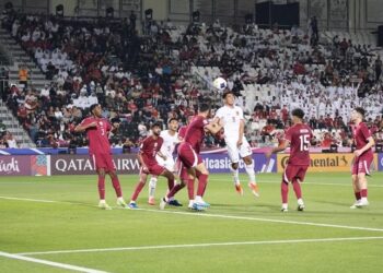 Piala Asia U-23 2024, Indonesia Main 9 Orang Dibungkam Qatar