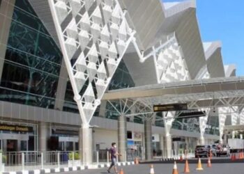 Erupsi Gunung Ruang, Bandara Sam Ratulangi Ditutup Hingga Senin Siang
