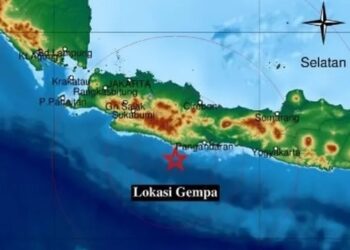 Gempa Magnitudo 2,8 Guncang Tasikmalaya Jawa Barat