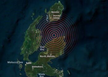 Gempa M 6,5 Guncang Tobelo Halmahera Utara
