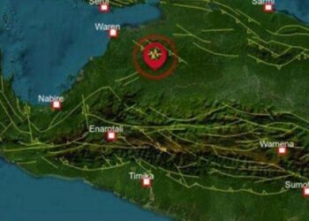 Gempa Magnitudo 5,2 Guncang Tolikara Papua Pegunungan