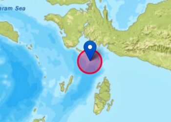 Gempa Magnitudo 4,6 Guncang Kepulauan Aru Maluku