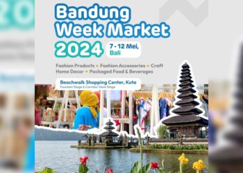 Bandung Week Market 2024 Tampilkan Produk UMKM di Beachwalk Bali