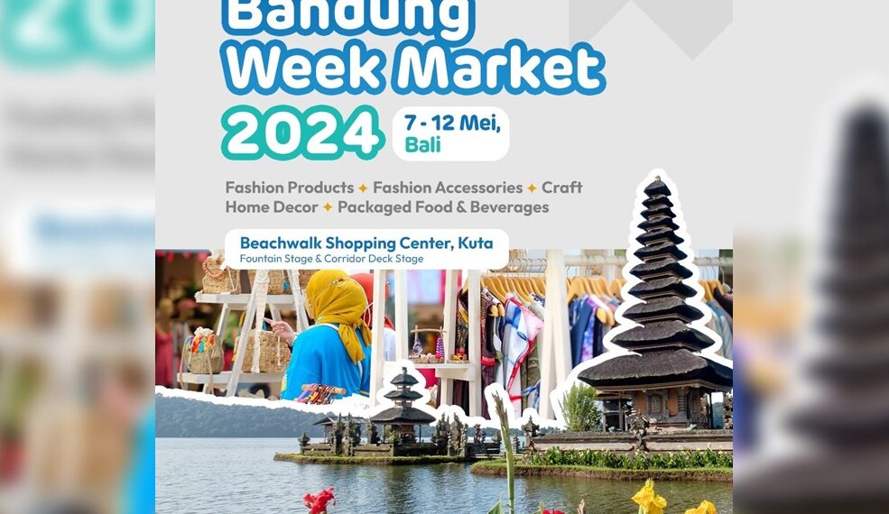 Bandung Week Market 2024 Tampilkan Produk UMKM di Beachwalk Bali